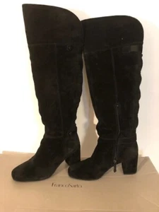 Franco Sarto Damen Pava Reitstiefel schwarz Größe 9,00 - Bild 1 von 7