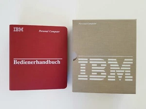 IBM Bedienerhandbuch mit Diagnose Floppy Disk V. 2.02 im Schuber für IBM PC 5150 - Bild 1 von 5