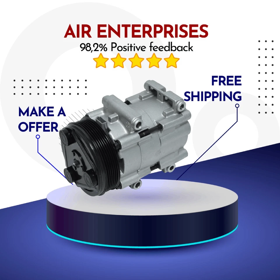 Compressor A/C Fit Ford Taurus 1993-1995 - Image 1 of 1