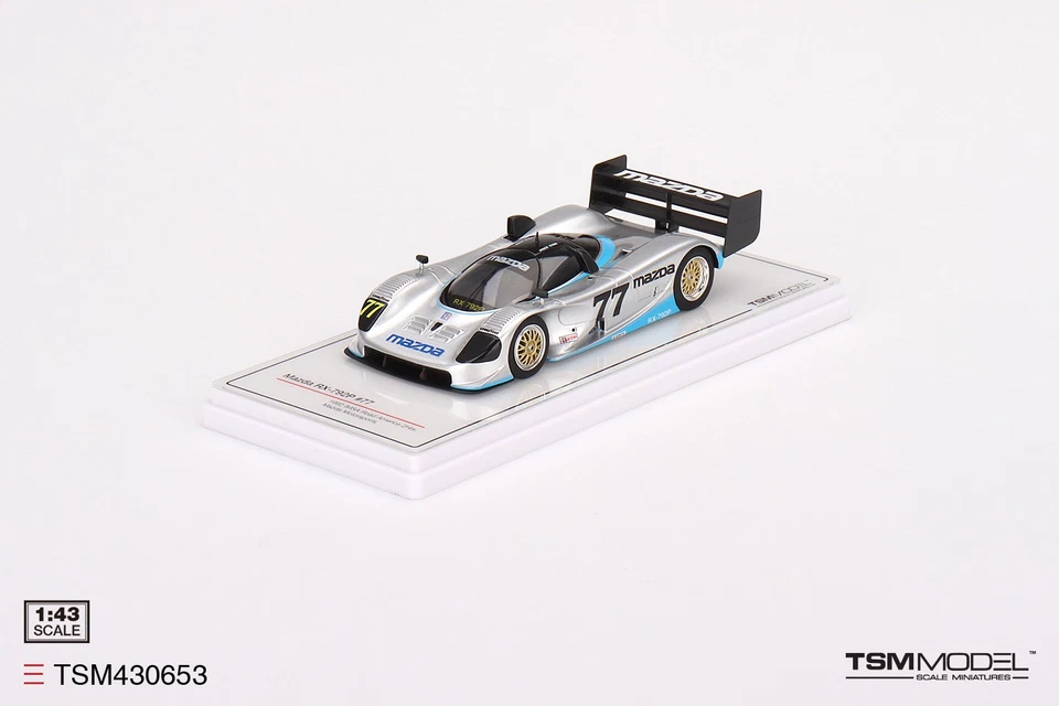 TSM MODEL TSM430653 1/43 Mazda RX-792P #77 1992 Imsa Strada America 2Hrs Auto
