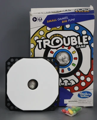 Hasbro B1003 Pop-O-Matic Trouble Grab and Go Game - Image 1 of 4