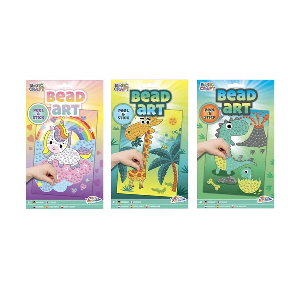 Grafix Craft Set Arte delle Perle Dino - Immagine 1 di 1