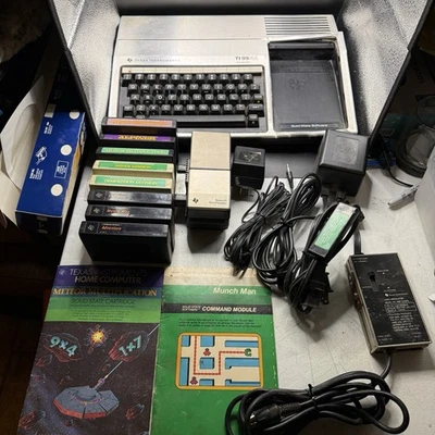 Texas Instruments Ti-99/4A (PHC004A) Vintage Heimcomputer KONVOLUT - Bild 1 von 4