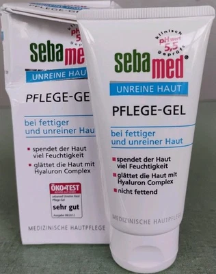Gel hidratante facial transparente para el cuidado de la piel Sebamed 50 ml 1,69 oz caducidad 08/2028 paquete alemán Foto 1 de 4