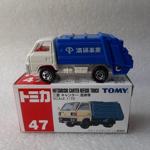 Tomica 47 Mitsubishi Canter Cleaning Truck Scale 1/72 Mini Car #PF43RS - Picture 1 of 8