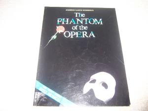 Andrew Lloyd Webber's Phantom of the Opera Piano/Vocal Selections songbook pb - Foto 1 di 4