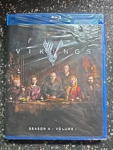 Vikings Season 4 Volume 1 Blu Ray 3 Disc Set TV Show 2016 New Sealed - Foto 1 di 2