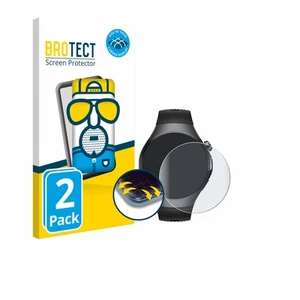 2x Pełna pokrywa do Huawei Watch 5 (46 mm) Matowa osłona ekranu Zakrzywiona - Zdjęcie 1 z 8