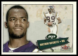 2001 Fleer Tradition #190 Matthew Hatchette New York Jets NM+ - Picture 1 of 2