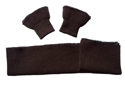 1970s - Current USN G-1 Bomber Flight Jacket 100% Wool Repair Knits Cuffs Brown - Image 1 of 4