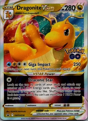 Dragonite VSTAR Promo SWSH: Sword & Shield Promo Cards SWSH236 NM - Image 1 of 2