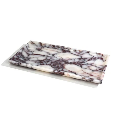 Natural Marble Tray, Coffee Table, Food, Fruit, Paper Cup, Cake Display, Coff... - Image 1 of 4