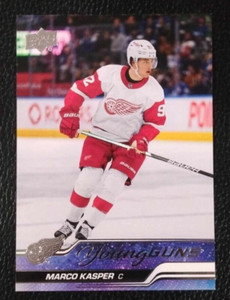 2023-24 NHL Upper Deck Marco Kasper Young Guns Rookie RC RED WINGS #241 MINT