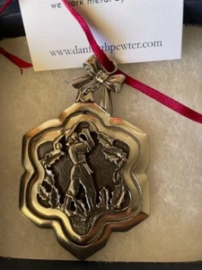 Ornamento para tuberías de flautista de peltre Danforth - Imagen 1 de 5