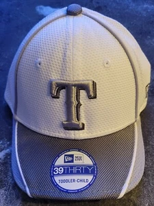 New Era 39Fifty Kids Cap MLB Texas Rangers Batting Practice Fitted Hat Toddler - Picture 1 of 12