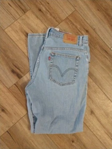 LEVIS red tab stretch denim blue jeans size 12M - Picture 1 of 8