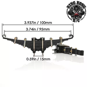 Front Leaf Spring for 1/12 RC Soviet ZIS-150/151/CA10 Truck/ 1/14 Tamiya Tractor - Picture 1 of 9