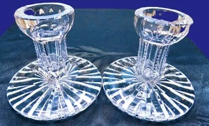 Schwere Bleikristall Kerzenständer - 2er Set - Bild 1 von 3