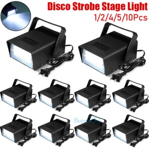 Set DJ Stroboskop Licht Blitzlicht 24 LED Birne Club Bühne Beleuchtung Party Disco Rave - Bild 1 von 19