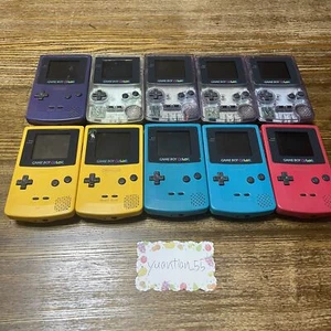 Nintendo Gameboy Color Konsole GBC 10 Stück für Ersatzteile Retro Trödel zufällige Farbe - Bild 1 von 17