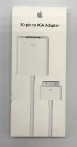 Genuine Apple 30-pin to VGA Adapter MC552ZM/B - Picture 1 of 2
