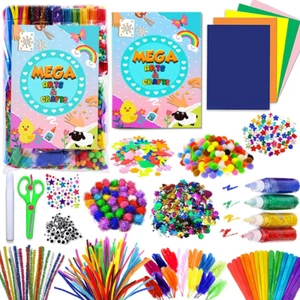 Arts and Crafts Supplies for Kids - All in One Kids Crafts Toddler Activities Ki - Picture 1 of 14