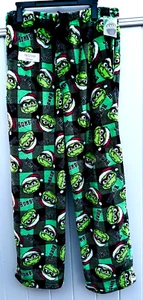 OSCAR THE GROUCH CHRISTMAS HUMBUG Fleece Lounge PJ PAJAMA PANTS (Men’s S M L XL) - Picture 1 of 2