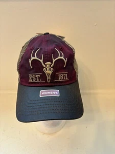 Field and Stream Women's Cap Burgundy Realtree Edge One Size Fits All - Picture 1 of 7
