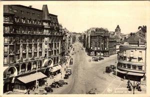 LUXEMBOURG - BUSY AVENUE DE LA LIBERTE - 1953 - OLD POSTCARD - Picture 1 of 2
