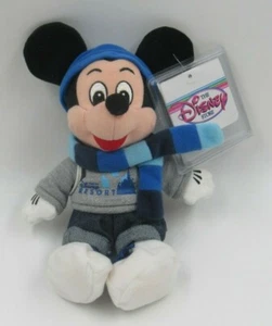 Tokyo Disney Resort Invierno Mickey Mouse Bolso de Peluche con Etiqueta - Imagen 1 de 4