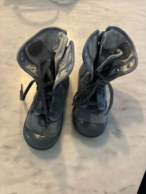 Paladio | Botas holgadas con cremallera azul orión niños/infantes talla 9,5 Foto 1 de 4