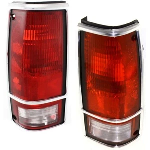 Tail Light Set For 82-93 Chevrolet S10 GMC S15 Sonoma Left & Right 915708 915707 - Picture 1 of 6