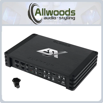 Amplificador digital ESX QL800.6 6 canales clase D 750w RMS Foto 1 de 4