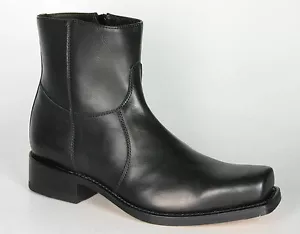 5200 Sendra Stivaletti 007 Nero Stivali Biker - Bild 1 von 5