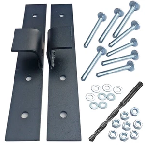Heavy Duty Gate hasp (Vertical) Padlock protection unlike hasp & staple. - Picture 1 of 9
