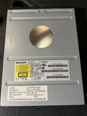 PHILIPS CDD7252/44 CD/DVD DRIVE - BLACK 5187-5618 - Image 1 of 4