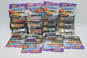 18pc JOHNNY LIGHTNING Dragsters USA Color Me Gone Diecast Cars Card Photo Art J - Picture 1 of 8