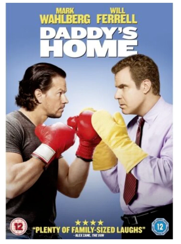 DADDY'S HOME MARK WAHLBERG WILL FERRELL LINDA CARDELLINI UK 2016 DVD NEW SEALED - Image 1 of 1