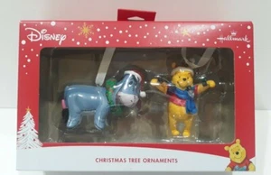 Hallmark Disney's Winnie the Pooh & Eeyore Christmas Tree Ornaments New 2020🔥 - Picture 1 of 12