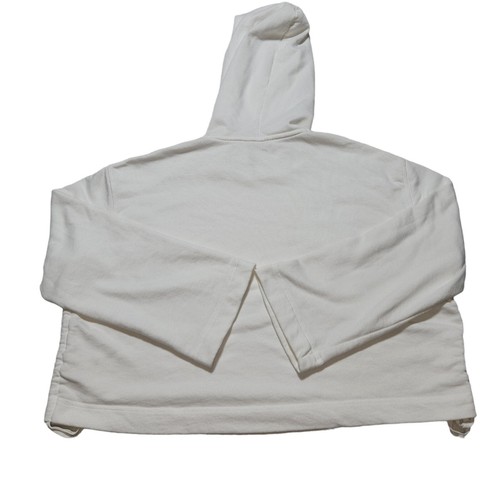 UNDERCOVER Felpa con cappuccio Victoria's Secret donna pull over bianca taglia large LOVE