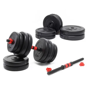 LUXTRI Jeu Haltères 30 kg Plaques de poids Fonte Entrainement Musculation Poids