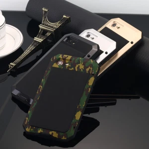 Funda de aluminio resistente a prueba de golpes para iPhone SE 3ª/2ª/7/8 Plus - Imagen 1 de 24
