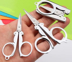 3pcs Portable travel multifunctional folding small scissors mini scissors - Picture 1 of 3