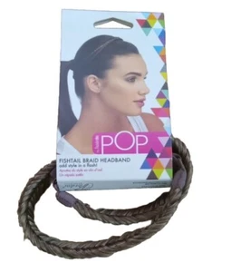 Hairdo Pop Fishtail Braid Headband R1416T Buttered Toast Hair Band - Picture 1 of 5