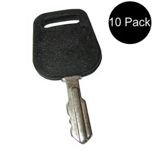 (10) Ignition Switch Keys Fits John Deere Fits Sears Craftsman Fits AYP Fits MTD - Picture 1 of 6