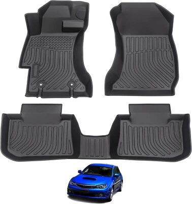 Alfombras de coche para todo tipo de clima para Subaru WRX/WRX STI 2015-2021 Foto 1 de 4