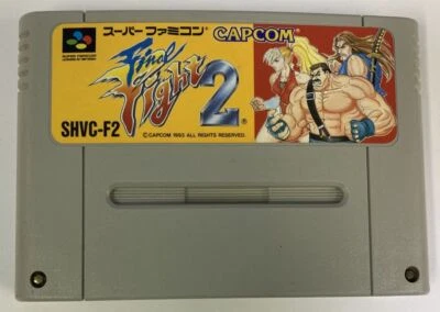 Nintendo Super Famicom SFC Final Fight 2 Japan Version Cartridge Only 0235 SP - Image 1 of 2