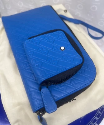 Precio de venta sugerido por el fabricante $555 - Cartera Montblanc 4810 6cc 130028 - Asegura tus auriculares en bolsillo con cremallera Foto 1 de 4