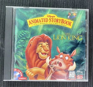 Lion King Animated Storybook Jewel Case - Picture 1 of 3