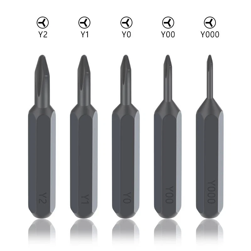 Y1 Y2 Y0 Y00 Y000 Triwing Screwdriver Bits micro Hex 4mm For Retro Game Repair - Image 1 of 4